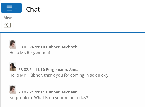 The Chat Tool